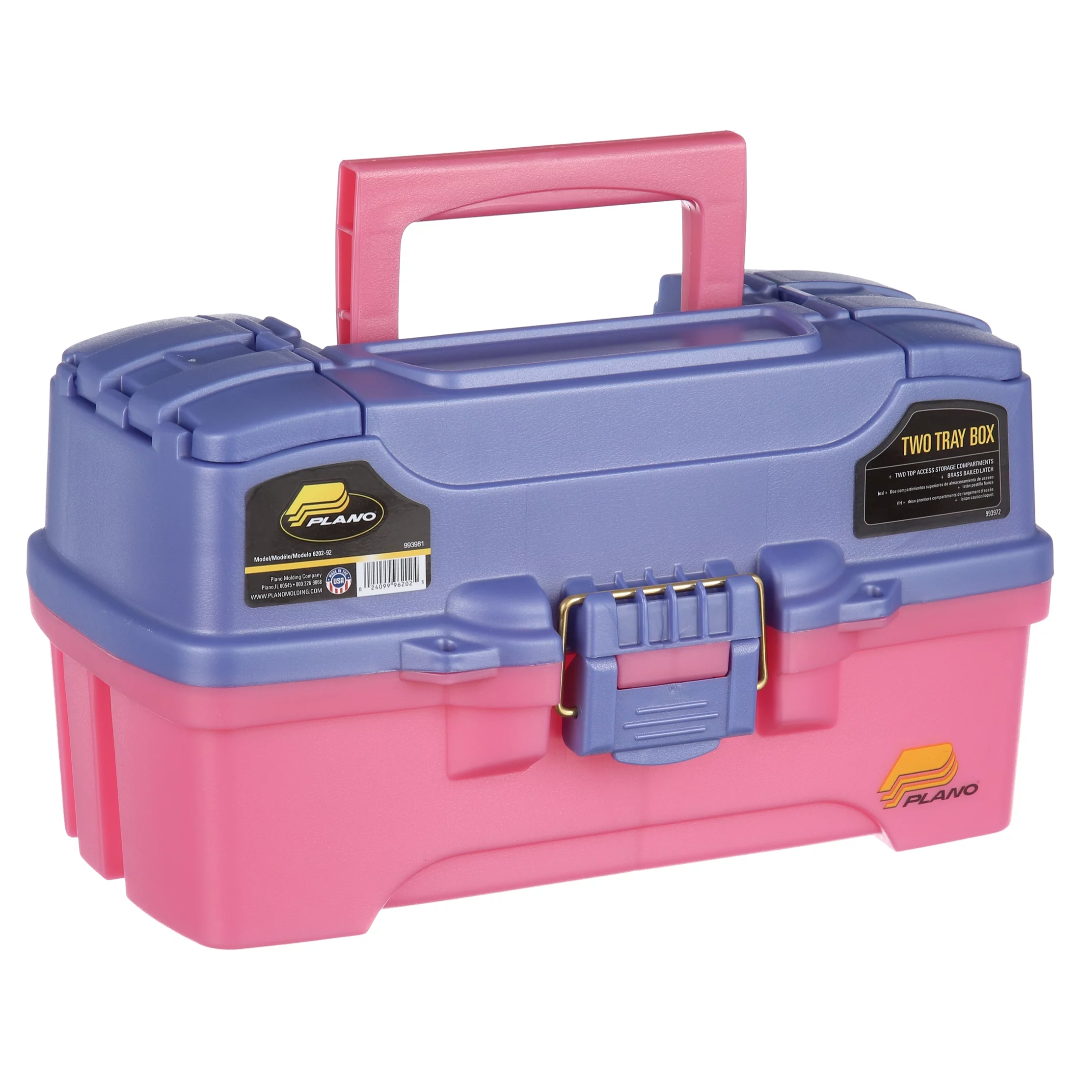 Tackle Boxes For Fishing Plano Pink Tray Tackle Box 6391PR