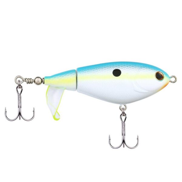 Berkley Choppo Black Chrome 75 Topwater Lure - 1/2 Oz Walking Bait