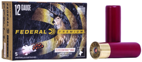 FED PFC15700 Premium 12Gauge 3" 12Pellets 00BuckShot