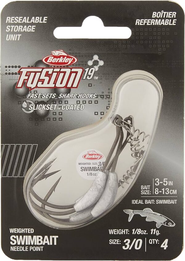 FSN19WSB3/0 Berkley Swimbait hooks