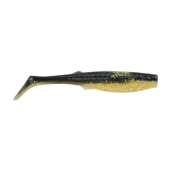 GSPS4-BGD  Berkley Gulp 4" Paddleshad Black Gold