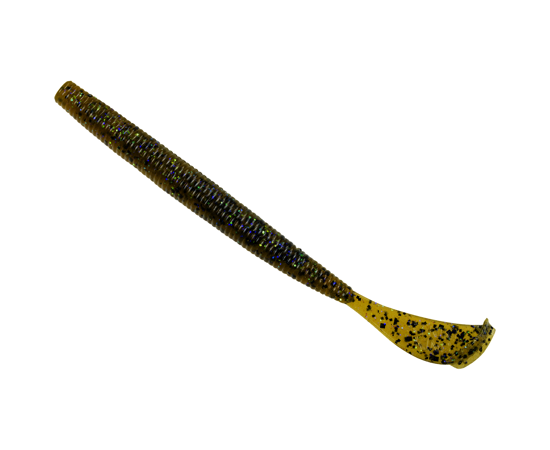 RGCUT56-189  Strike King Rage Cut-R-Worm 6" Honey Candy