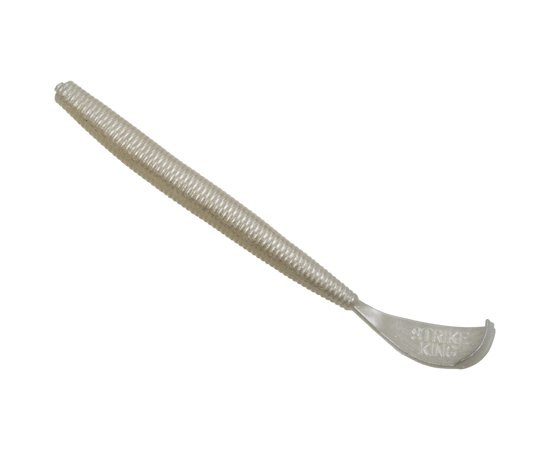 RGCUT56-84  Strike King Rage Cut-R-Worm 6" Pearl