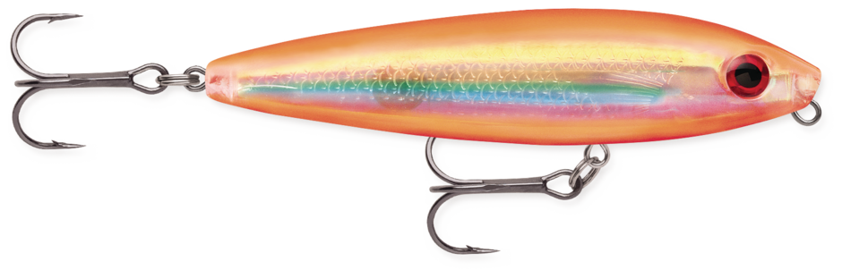 SW08-HOG   Rapala Skitterwalk 8  Holo Orange Gold