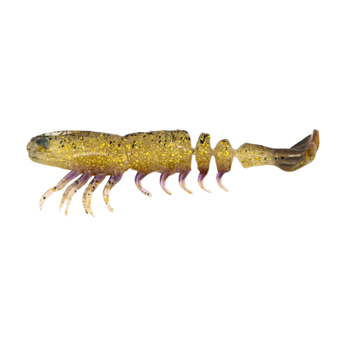 PSLB35-05   Z-Man Prawnstars Loose Body 3.5" Shrimp Golden Boy