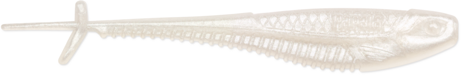 CCMMN45-PW   Crush City 4.5" Mooch Minnow Pearl White