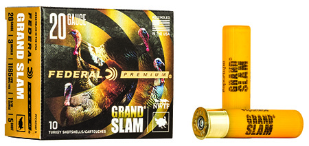 FED PFCX258F5   Federal Grand Slam Turkey Shot 20ga 3" #5 Shot