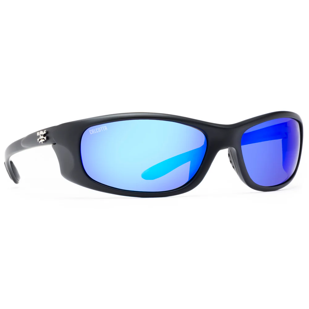 SJ1BM   Calcutta San Jose Sunglasses Black Frame/Blue Lens