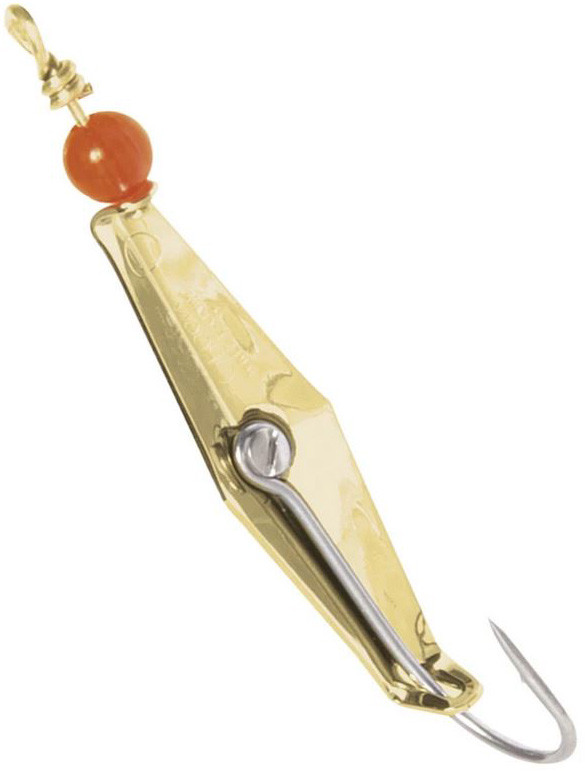 0-RBMSG|Clarkspoons Sz 0 Gold Plated 2/0 hook 2" Blade