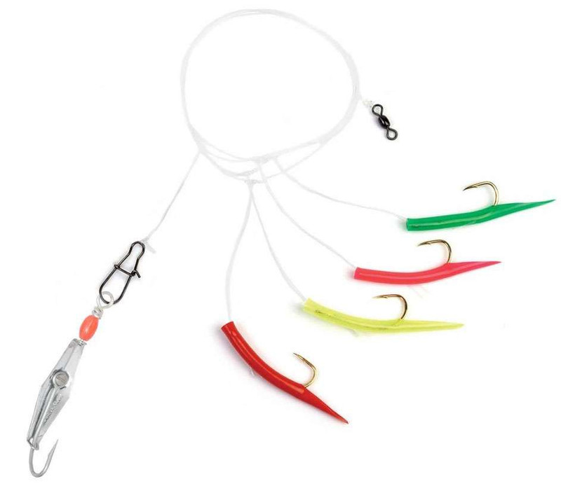 MT-00RBMS|Clarkspoon Mackeral Tree Rig  00 Silver Spoon