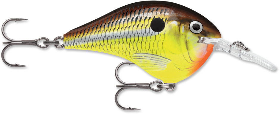 DT04-HM   Rapala DT Series 04  Hot Mustard