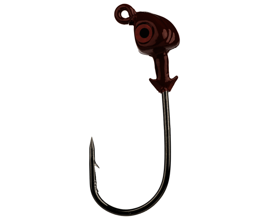 FJH18-811   Strike King Flat's Jigheads 1/8oz Red