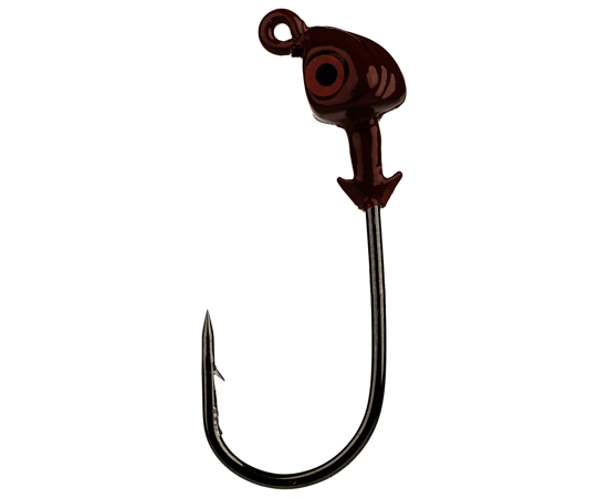 FJH14-811   Strike King Flats Jigheads 1/4oz Red