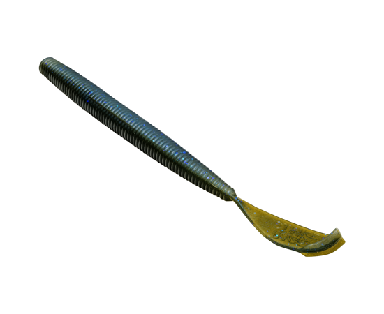 RGCUT56-850   Strike King Rage Cut-R Worm 6" Moon Juice