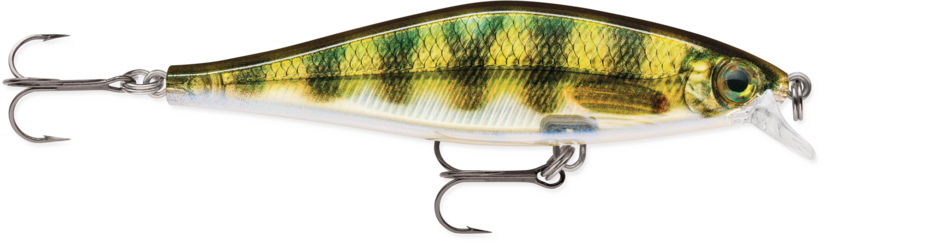 SDRS09-PEL Rapala Shadow Rap Shad 9 Live Perch