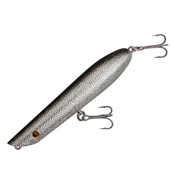 C6404   Cotton Cordell Pencil Popper 4.5" Chrome Black Back