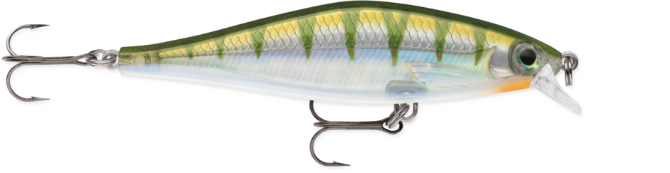 SDRS09-YP Rapala Shadow Rap Shad 9 Yellow Perch