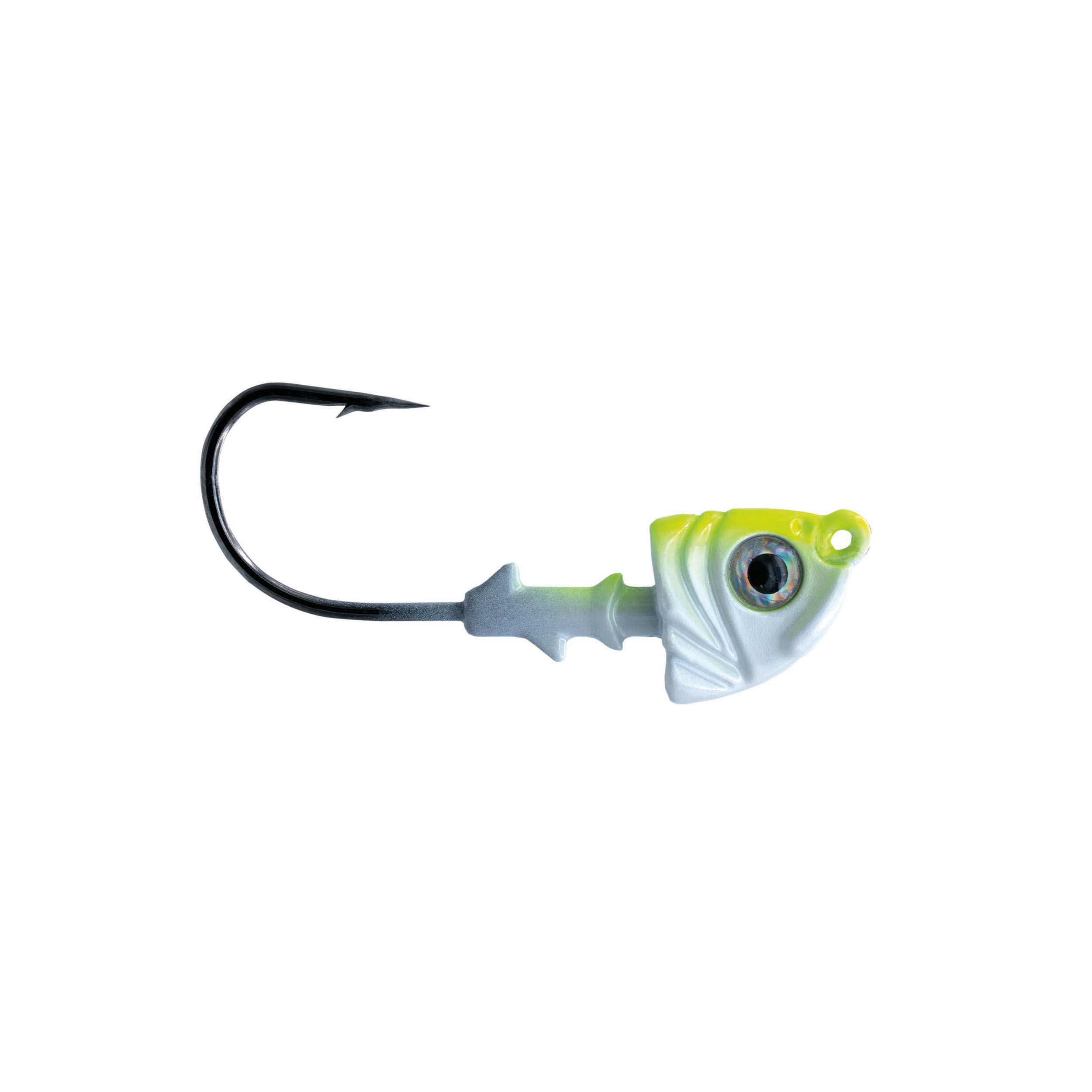 HDSH1-03   1st Gen HD Swimbait Jigheads 1oz White/Chart