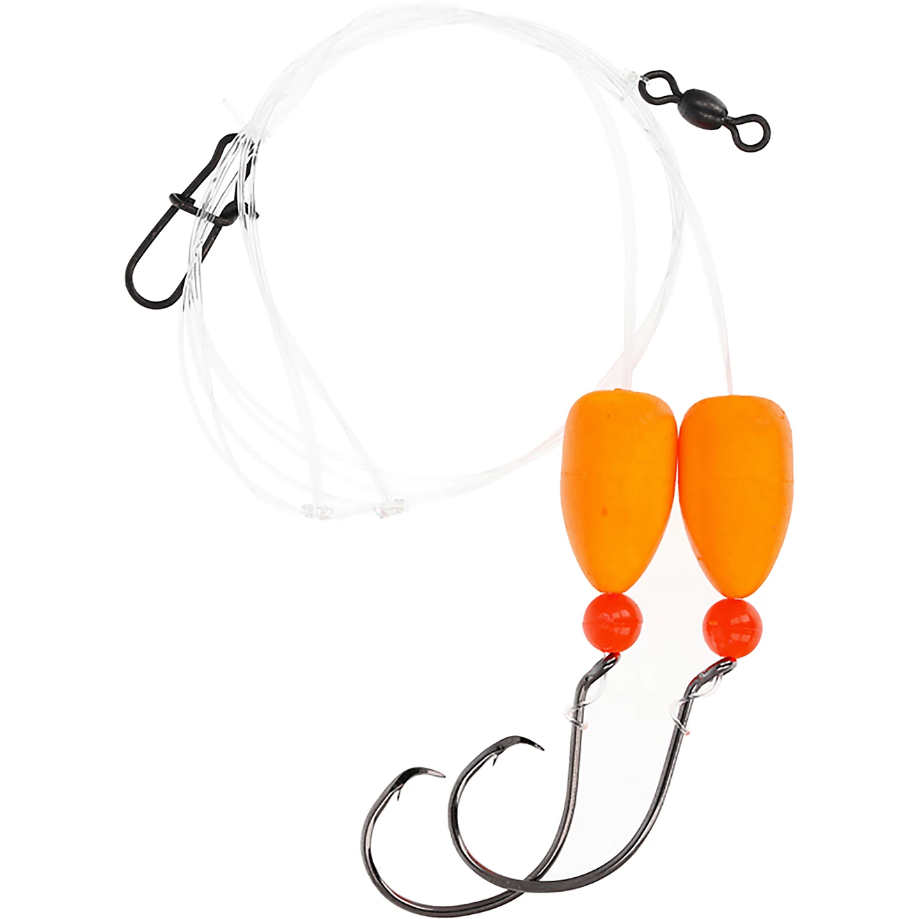 L969BF3-1/0   Eagle Claw Pompano Rig Orange