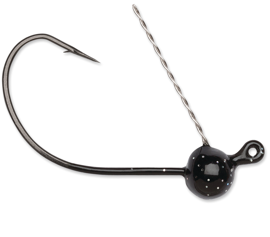 WWJ116-BK   VMC Wacky Weedless Jig 1/16oz Black