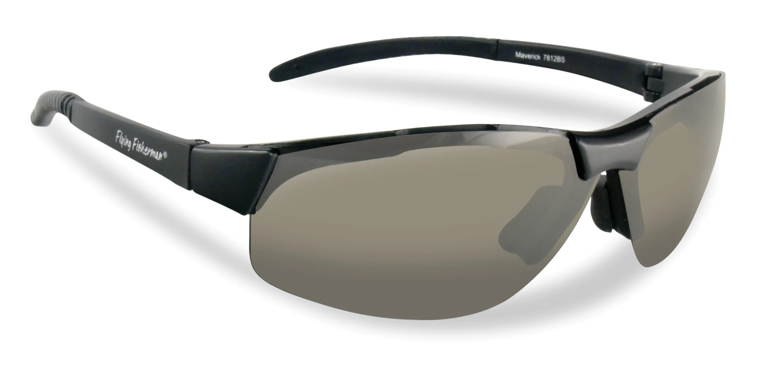 7812BS   Flying Fisherman Maverick Sunglasses Black-Smoke