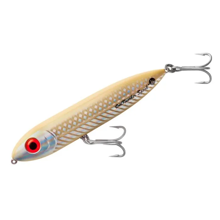 XK9253-BONSL   Heddon One Knocker Spook Bone/Silver