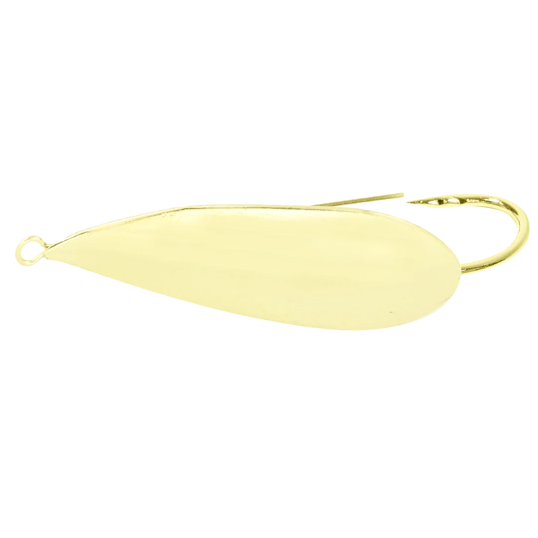 WS-075-G   Ahi Weedless Spoon 3/4oz Gold