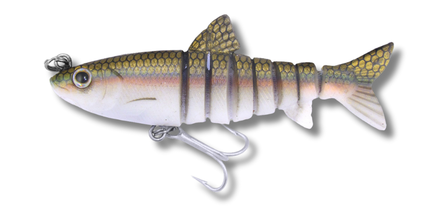 E-VM35-103   Vudu 3.5" Mullet Golden Mullet