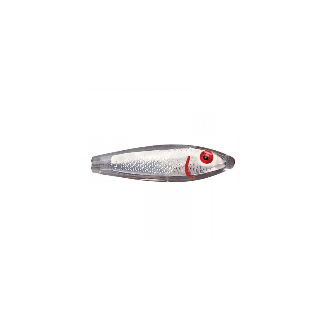 52M-S   Mirrolure Sinking Twitchbait Silver/Clear