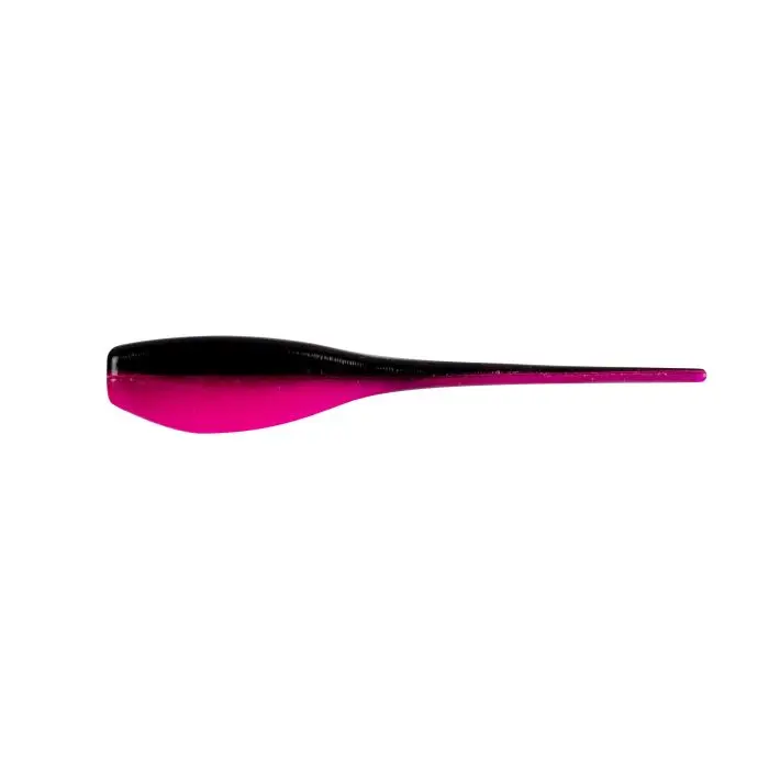 BGBS0364-18   Bobby Garland Baby Shad 2" Black/Hot Pink 18ct