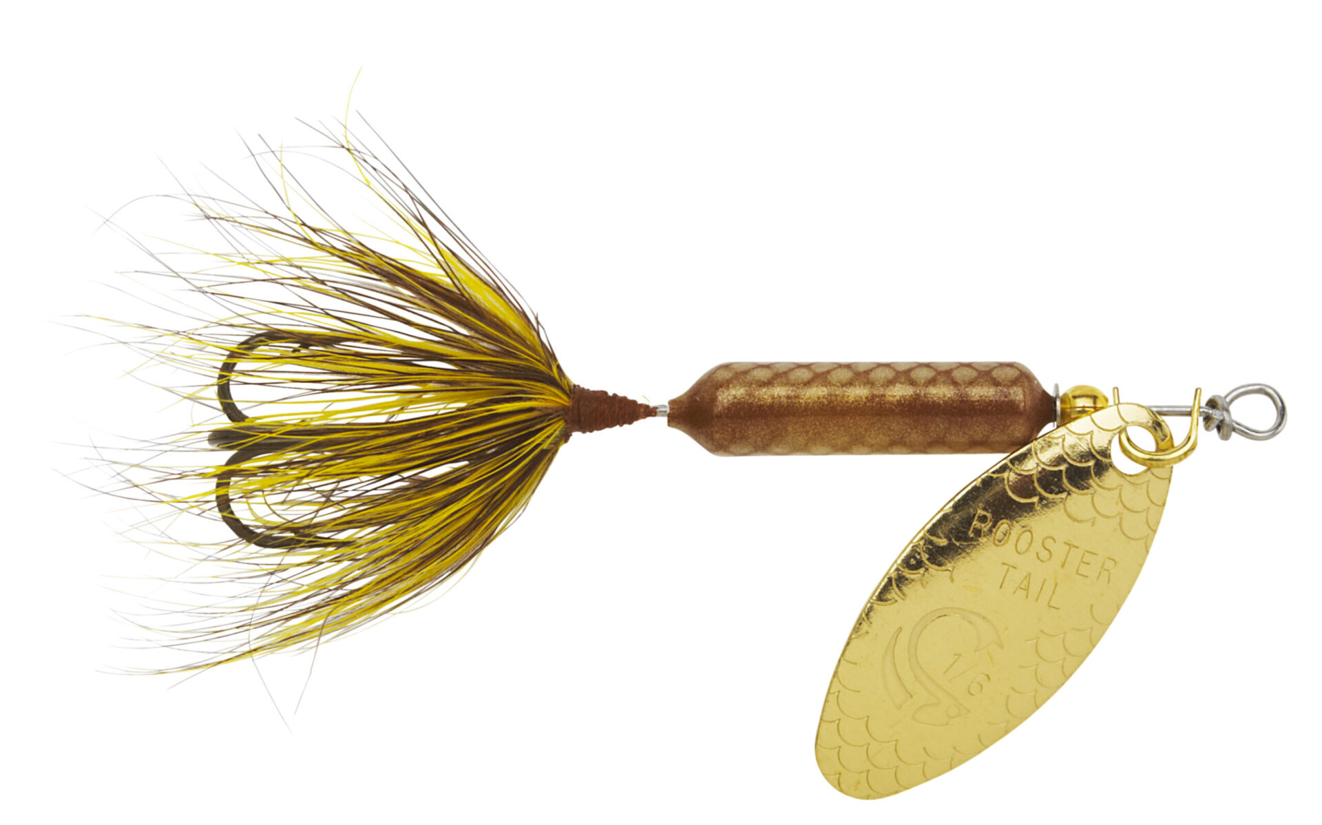 YK208-GH   Rooster Tail 1/8oz Grasshopper